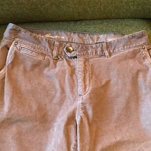 Light Brown/Tan Eddie Bauer Corduroy Trousers